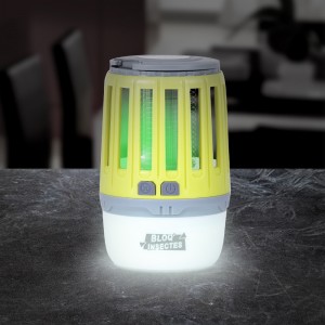 Lampe anti-insectes rechargeable