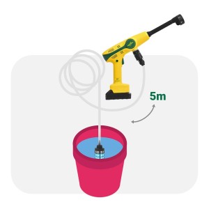nettoyeur à pression sur batterie