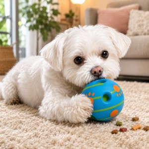Wobble Wag Giggle® Friandises - Jouet interactif sonore pour chien